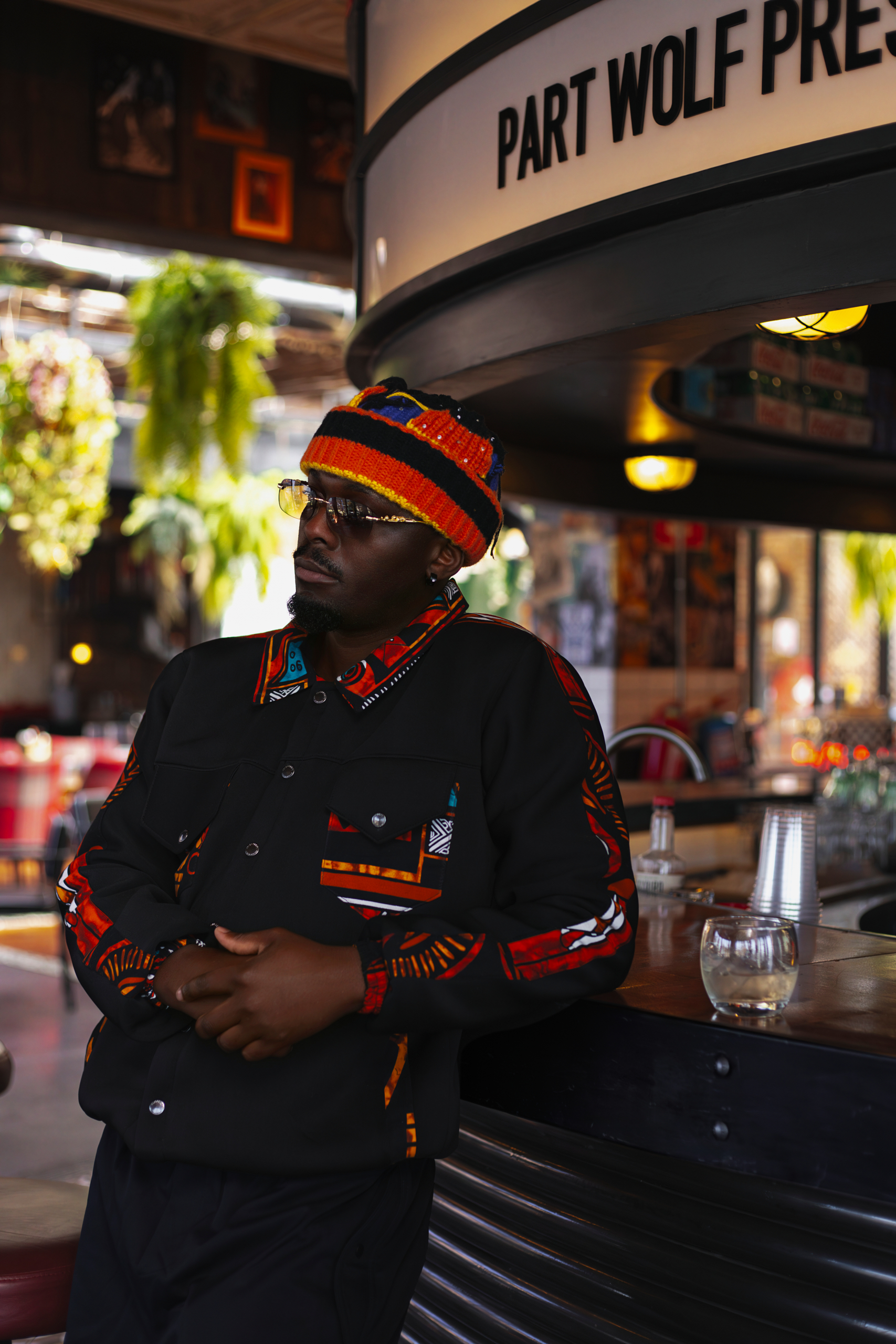 #byBAKARIXShonaPrince Black Pariah Jacket